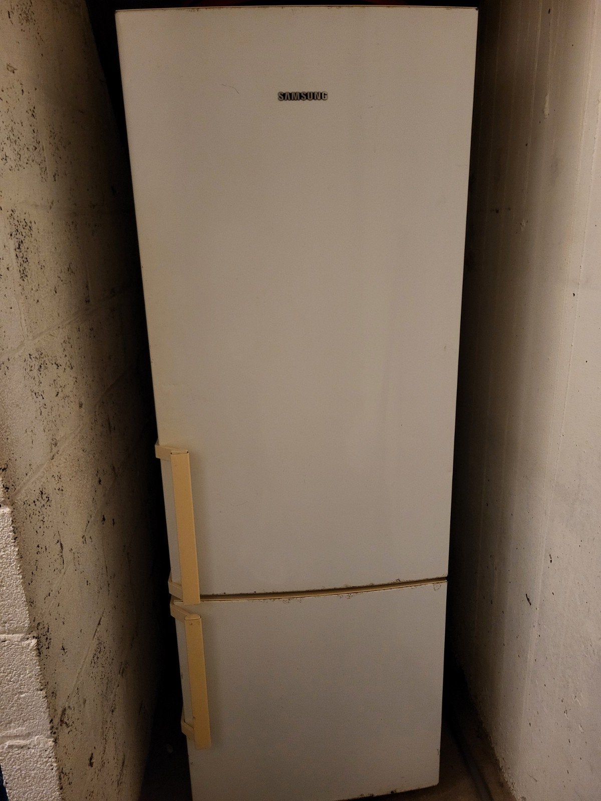 samsung koelkast met vriesvak, Elektronische apparatuur, Koelkasten en IJskasten, Ophalen, Gebruikt, Met vriesvak, 160 cm of meer
