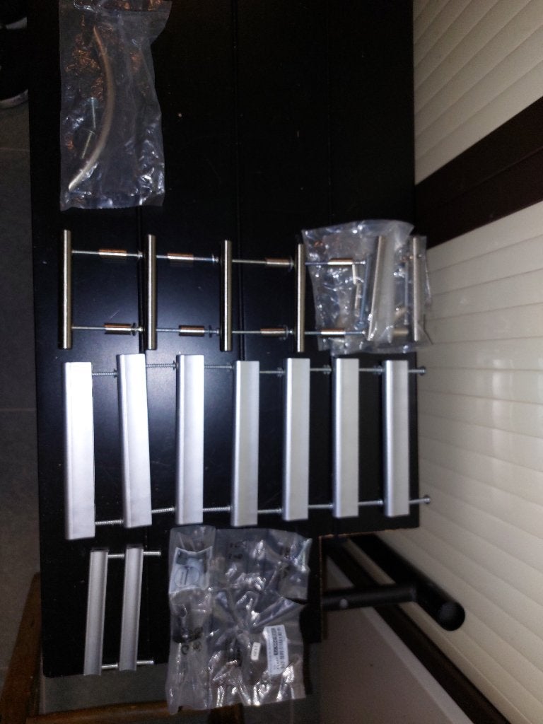 handvatten, Ophalen of Verzenden, Zo goed als nieuw, Schroeven, Inox