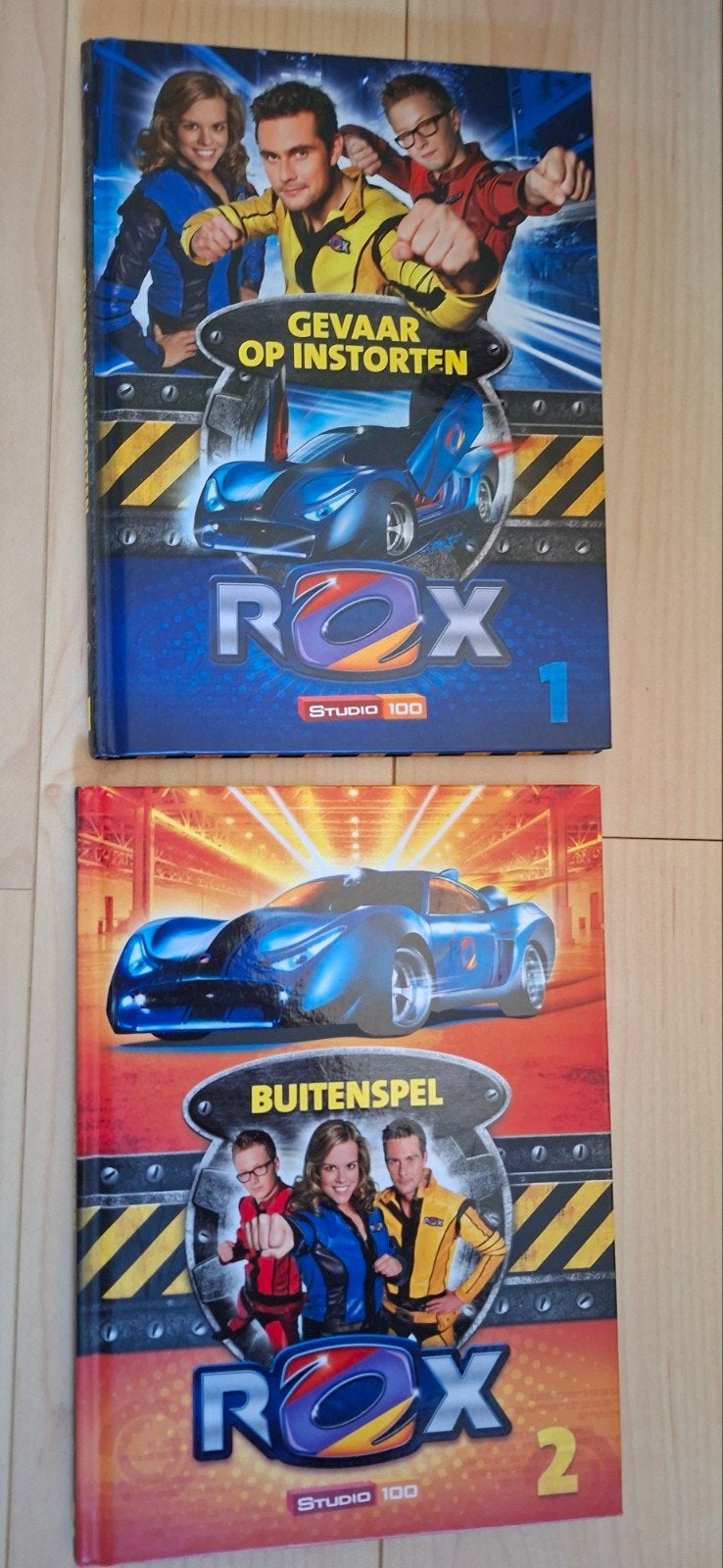 2 boekjes Rox : Gevaar op instorten en Buitenspel, Boeken, Kinderboeken | Jeugd | onder 10 jaar, Ophalen of Verzenden