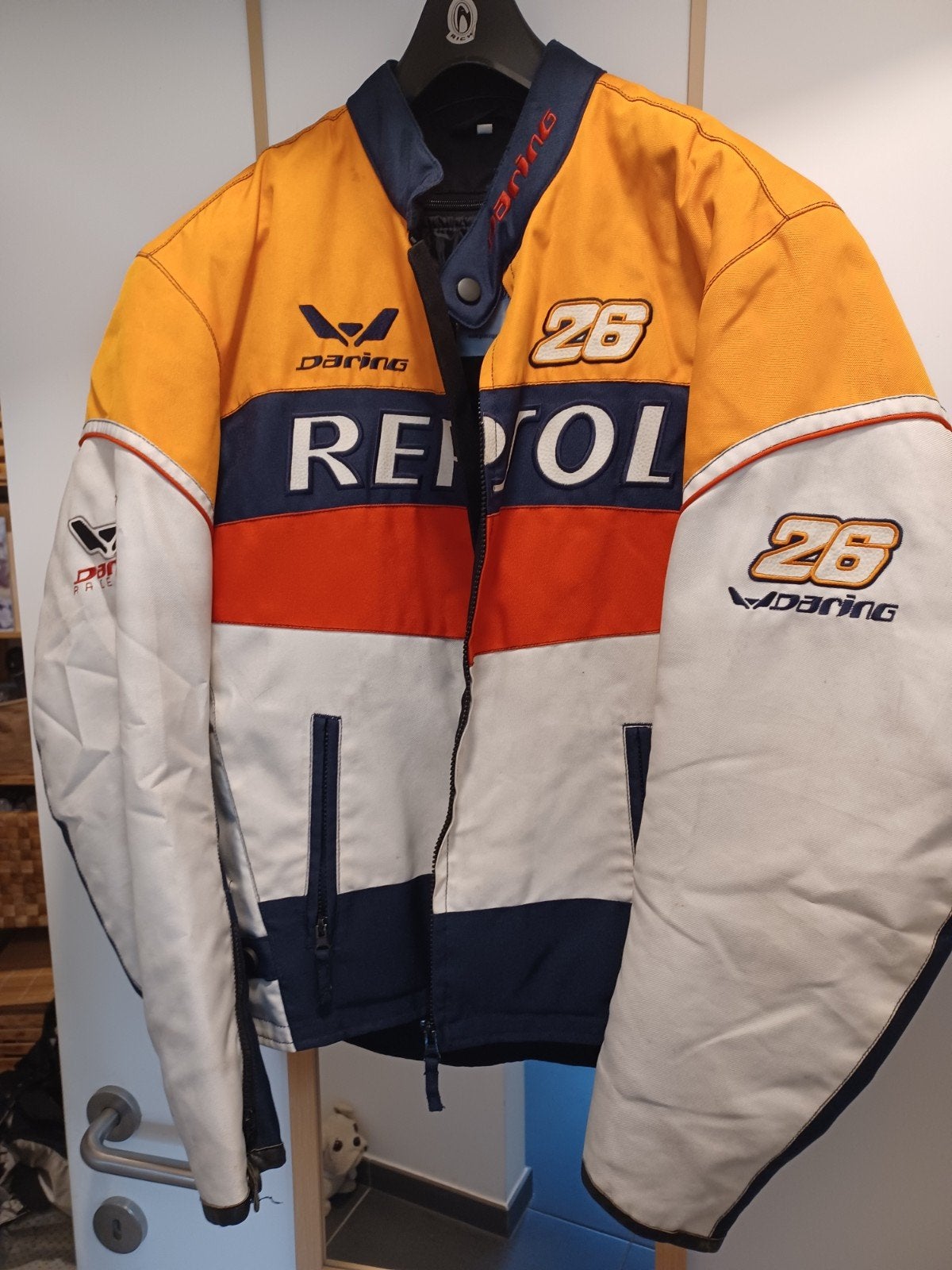 Veste moto repsol Pedrosa, Motoren, Ophalen
