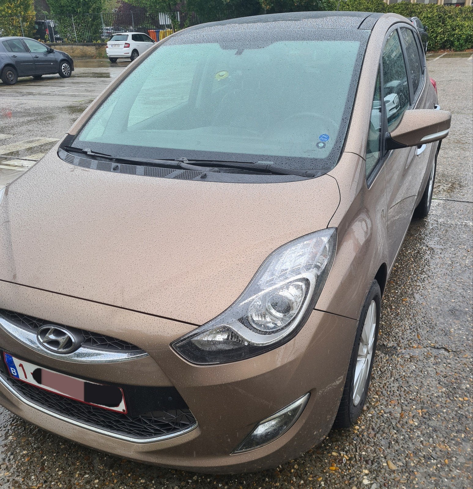 Hyundai ix20 - 09/2012 - 1.6 Essence Automatique - 105600k, Autos, Cuir, Noir, 5 portes, Automatique