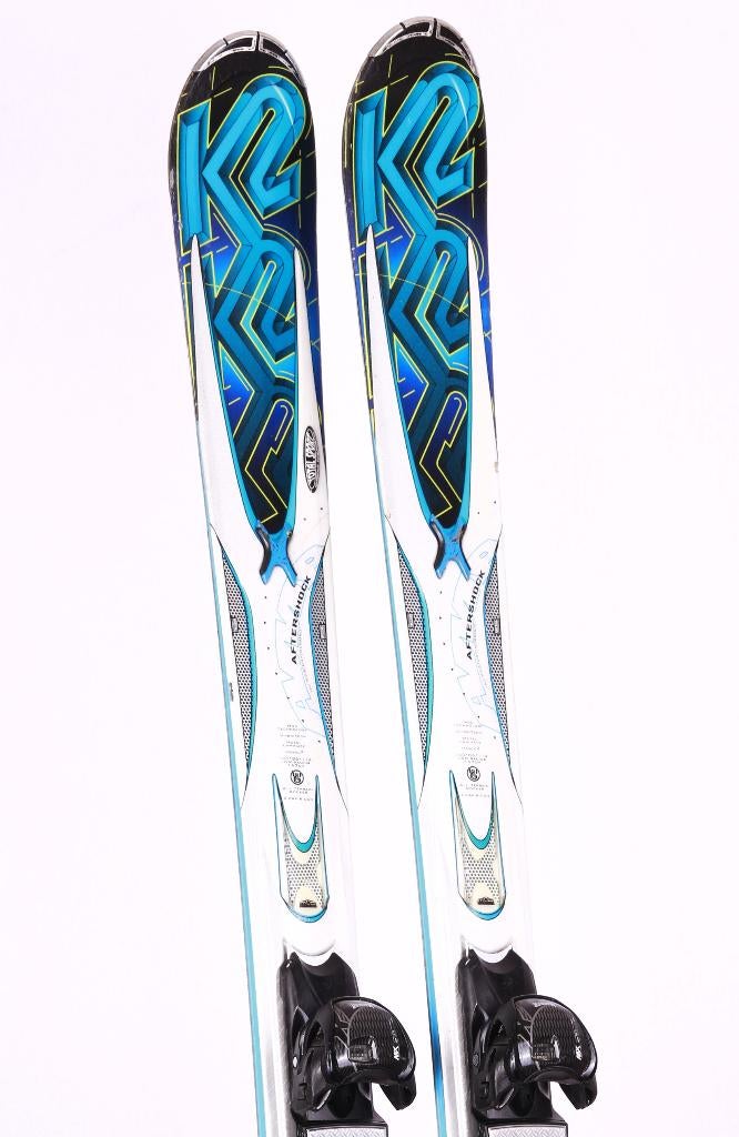 Skis 167 K2 AMP AFTERSHOCK, métal laminé, hybritech, Carving, Enlèvement ou Envoi, Skis, Utilisé