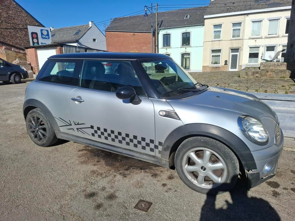 Mini cooper, Cuir, Argent ou Gris, Achat, Boîte manuelle