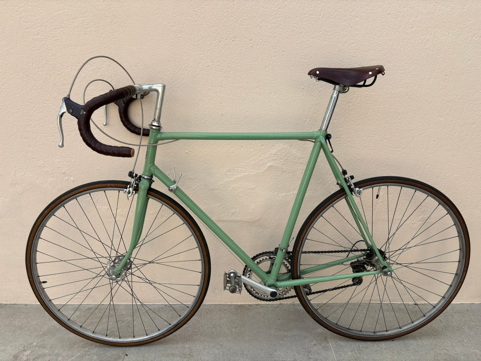 Gerestaureerde vintage koersfiets – unieke klassieker, 55 tot 59 cm, Ophalen, Velgrem