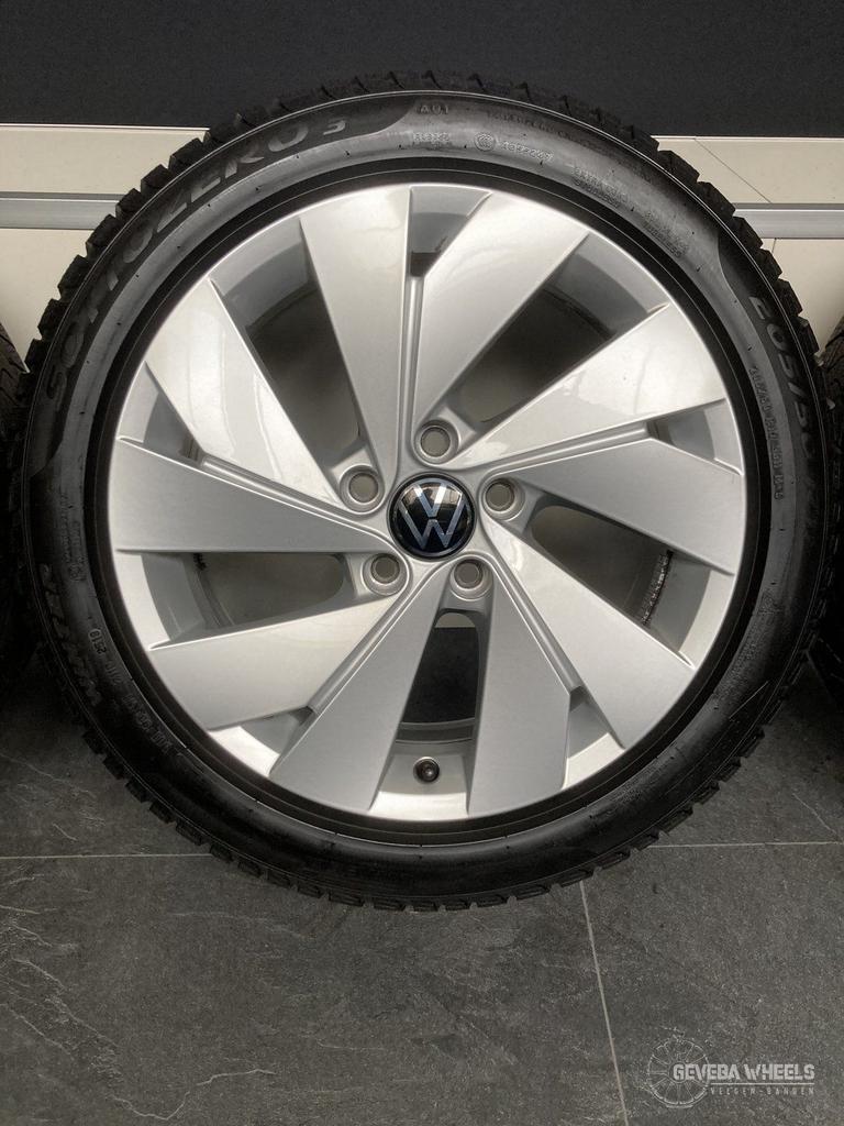 17” orig Volkswagen Golf / Caddy velgen winterbanden 5x112, Auto-onderdelen, Gebruikt, -, -, Banden en Velgen