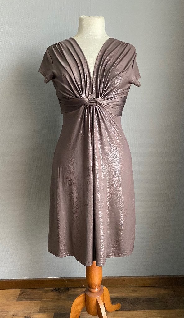 Bruine jurk Jus d’Orange maat M, Kleding | Dames, Maat 38/40 (M), Jus d’Orange, Bruin, Verzenden