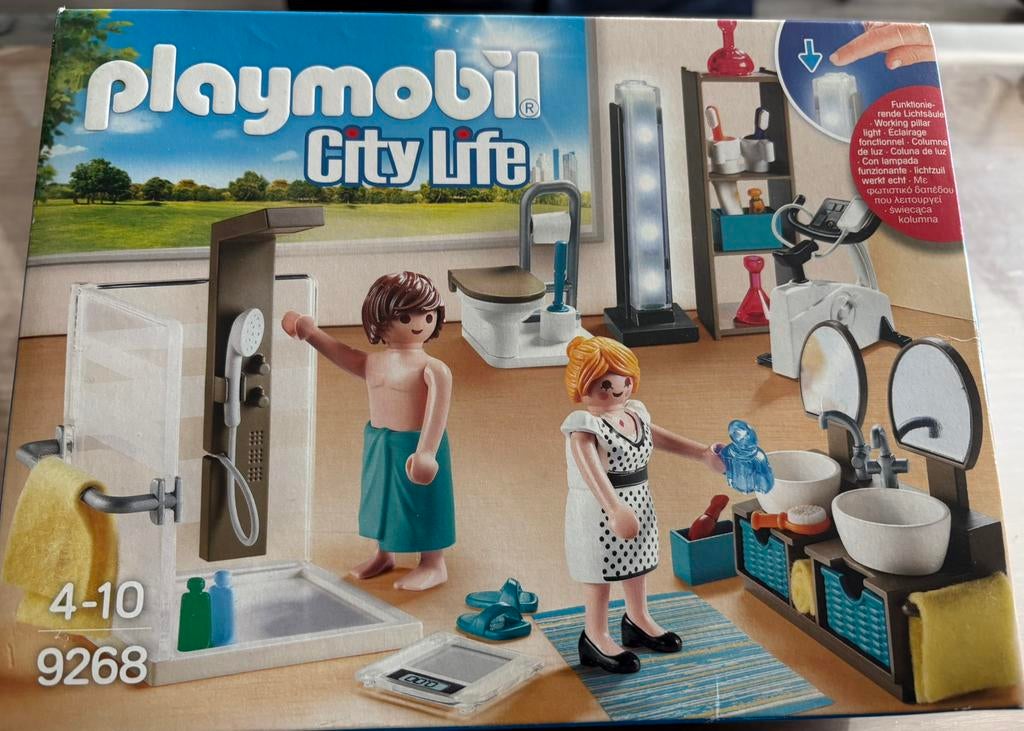 Playmobil badkamer nieuw 9268, Ophalen, Nieuw, Complete set