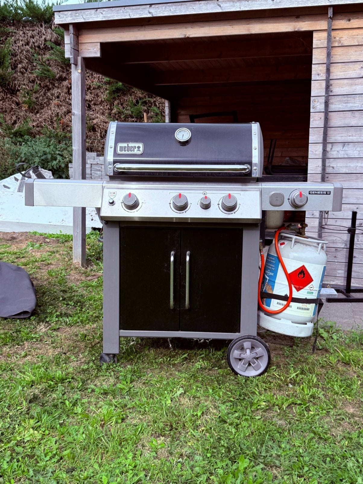 Weber Genesis 2 - inclusief originele weber hoes, Ophalen, Zo goed als nieuw