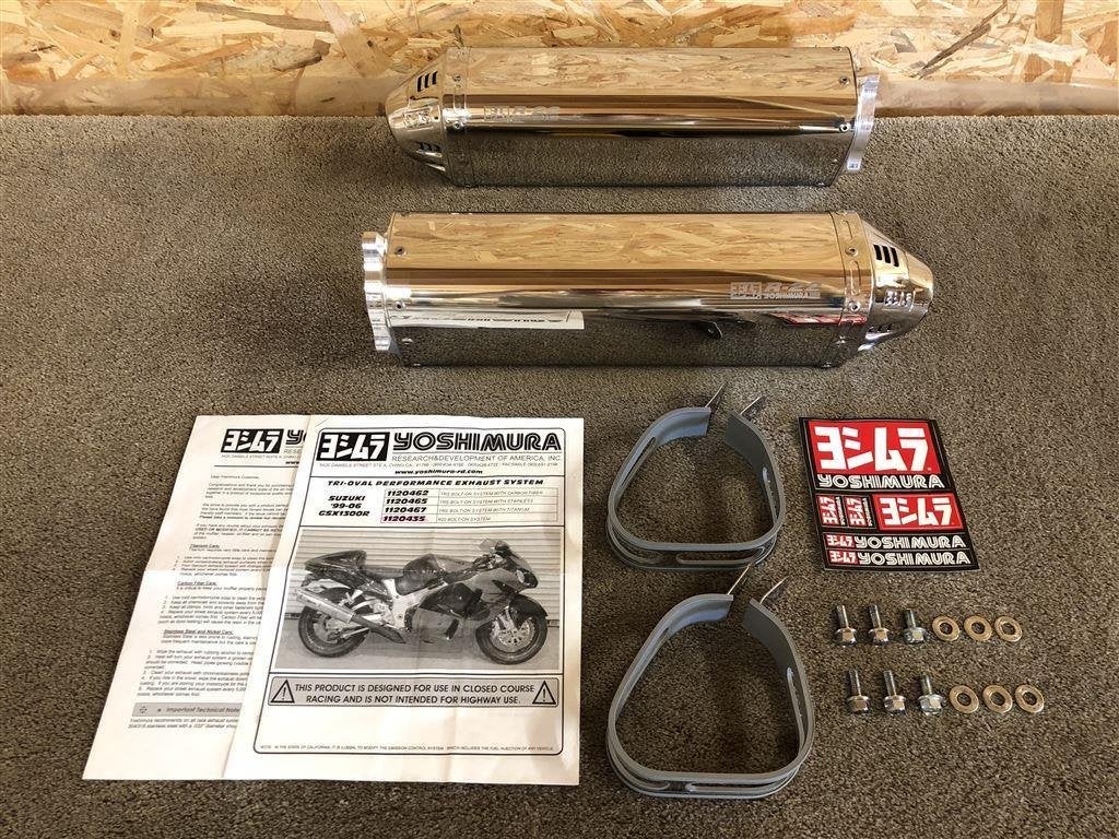 Yoshimura R-22 Bling uitlaten GSX1300R Hayabusa 1999-2007, Motos, Pièces | Suzuki, Envoi, Utilisé