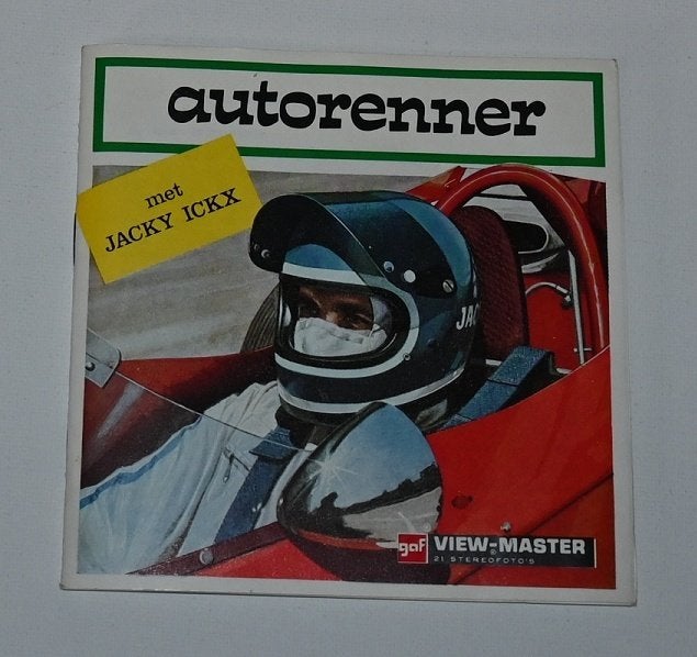 GAF View - master/3 disques Jacky Ickx Car Racer, Envoi, Utilisé, Autres types