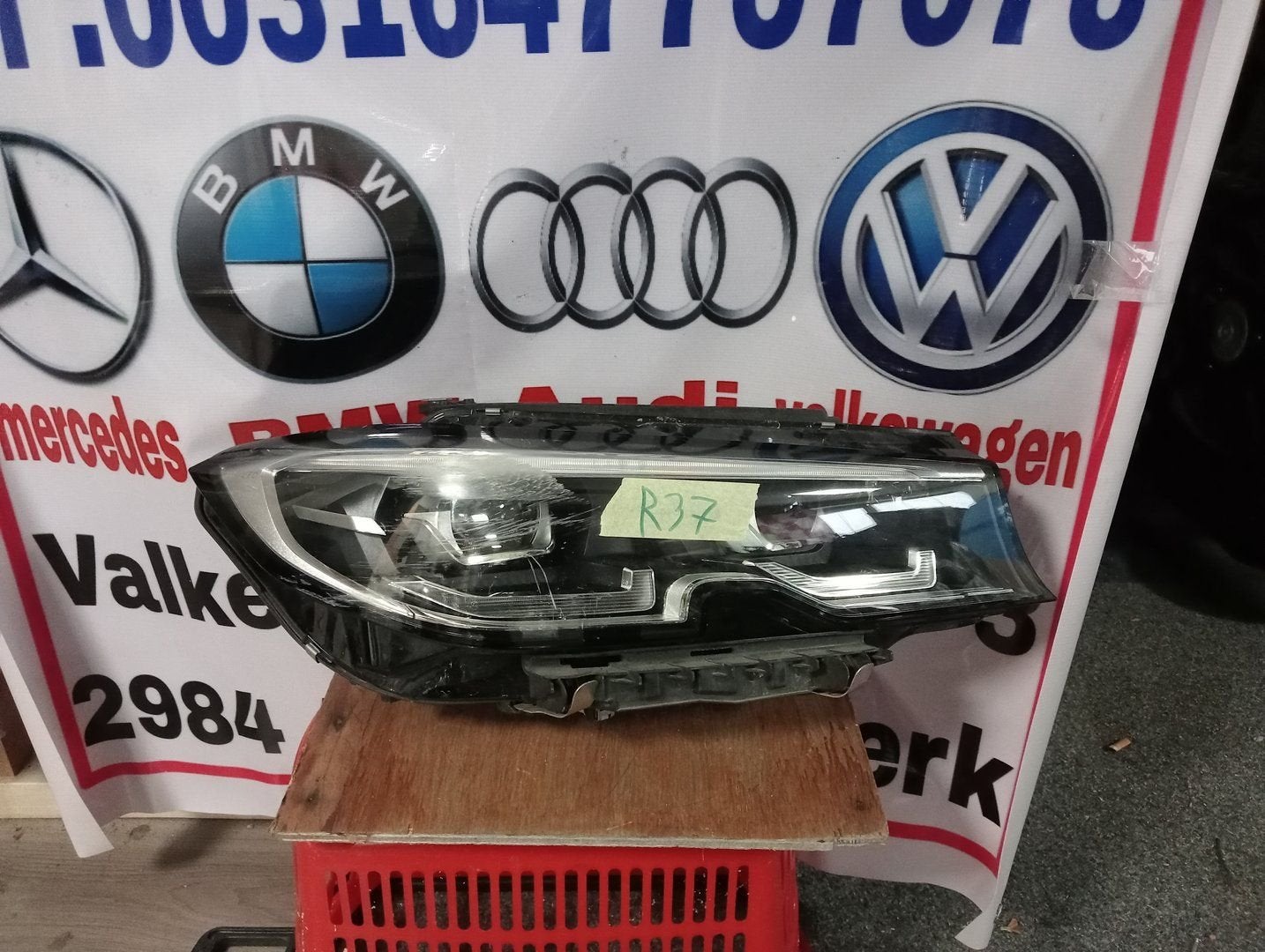 Koplamp BMW 3 serie G20 G21 Full led rechts 9481702, Gebruikt, -, -, Ophalen of Verzenden