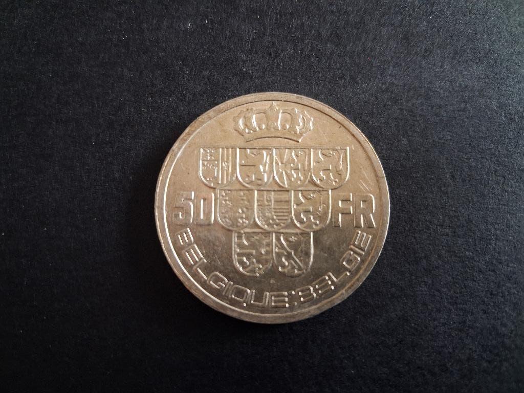 Belgique 50 francs 1939 argent FR-VL, Timbres & Monnaies, Monnaies | Belgique, Monnaie en vrac, Argent, Argent, Enlèvement ou Envoi