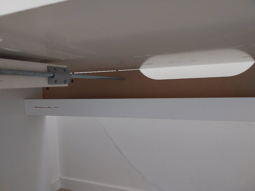Bureau, Ophalen, Gebruikt, Hout, Kabelgoot