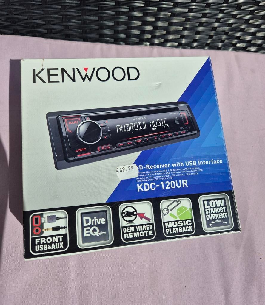 Kenwood autoradio, Ophalen
