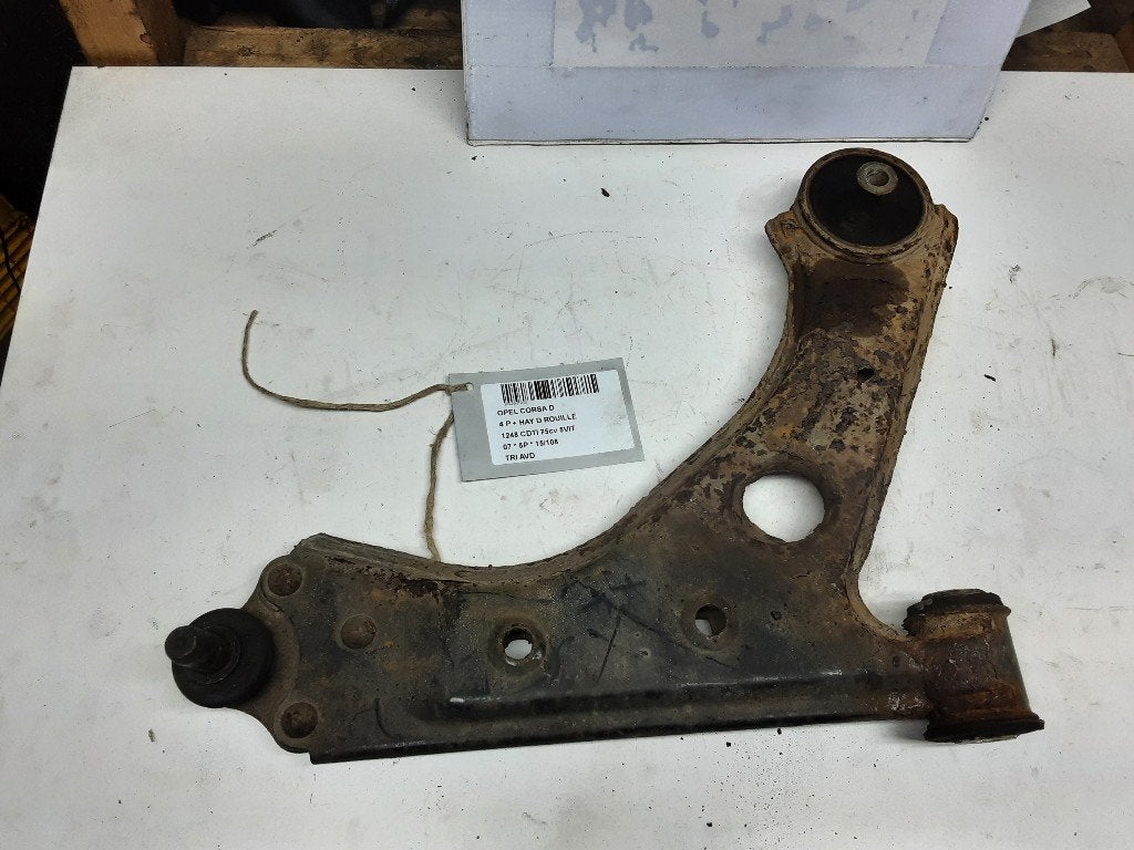 BRAS DE SUSPENSION AVANT DROIT (TRIANGLE) Corsa D (14507), Utilisé, Rue de l'Espoir 34 34
4030  GRIVEGNÉE, BE, Info@Collignon.be