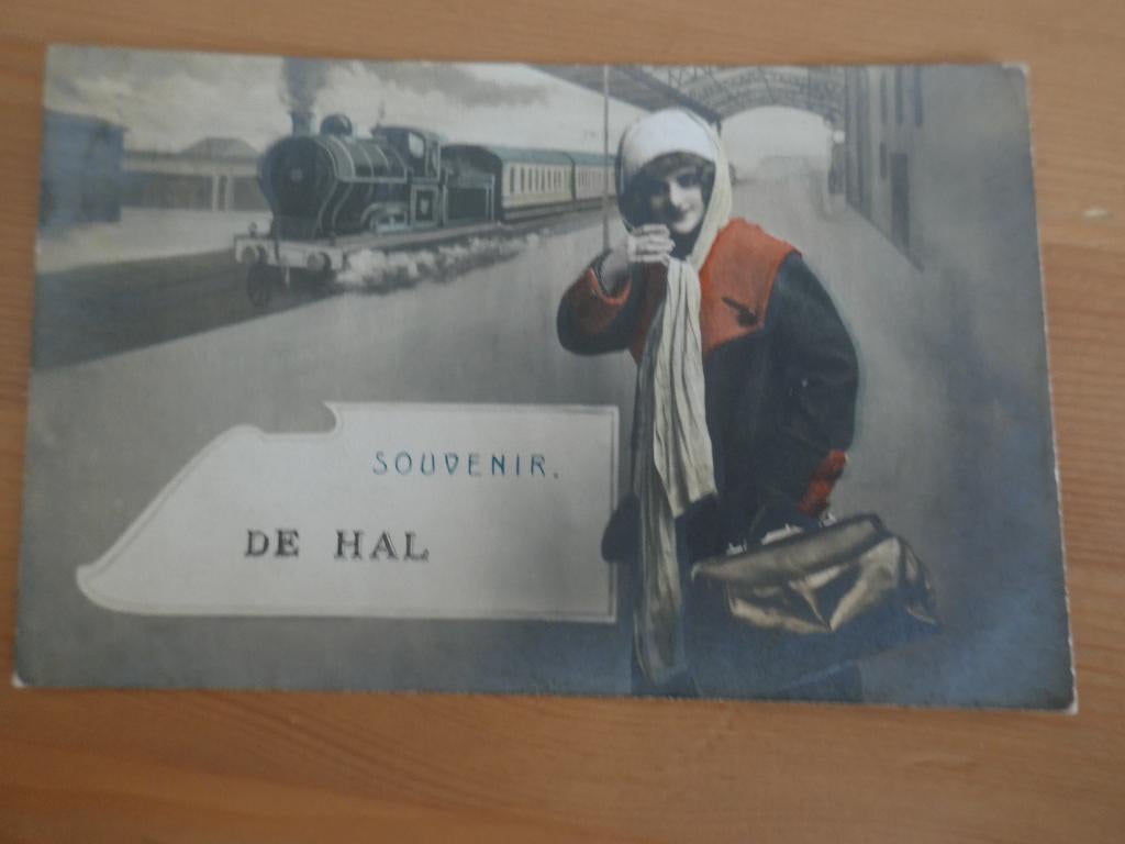 halle souvenir de hal, Envoi, Affranchie, Brabant Flamand