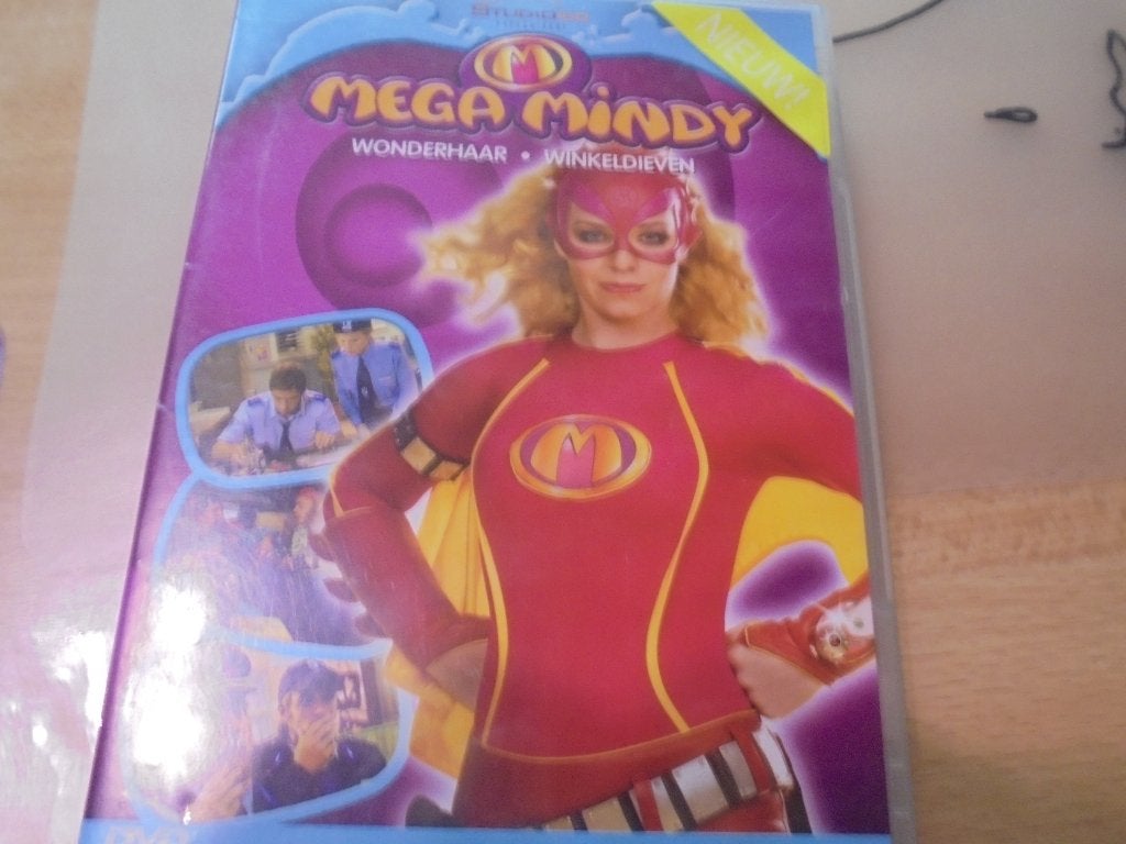 dvd mega mindy, CD & DVD, Enlèvement ou Envoi, Comme neuf, Néerlandais, Film