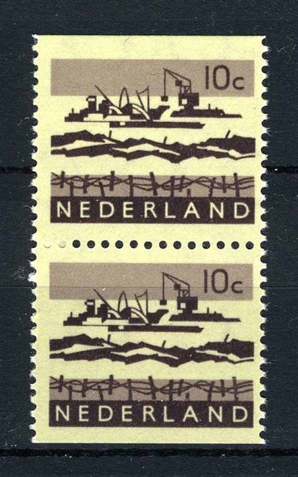 PAYS-BAS C31 MNH 1966 - Carnet de timbres combinés PB5, Envoi, Après 1940, Non oblitéré