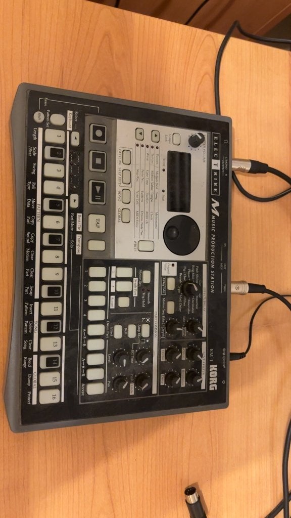 Korg Electribe EM-1 – Vintage Groovebox, Ophalen of Verzenden, Zo goed als nieuw