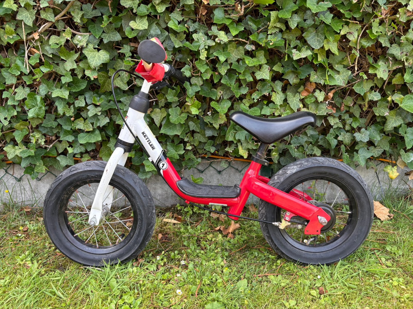Kettler loopfiets met rem, Ophalen, Gebruikt, Velgrem, Minder dan 16 inch
