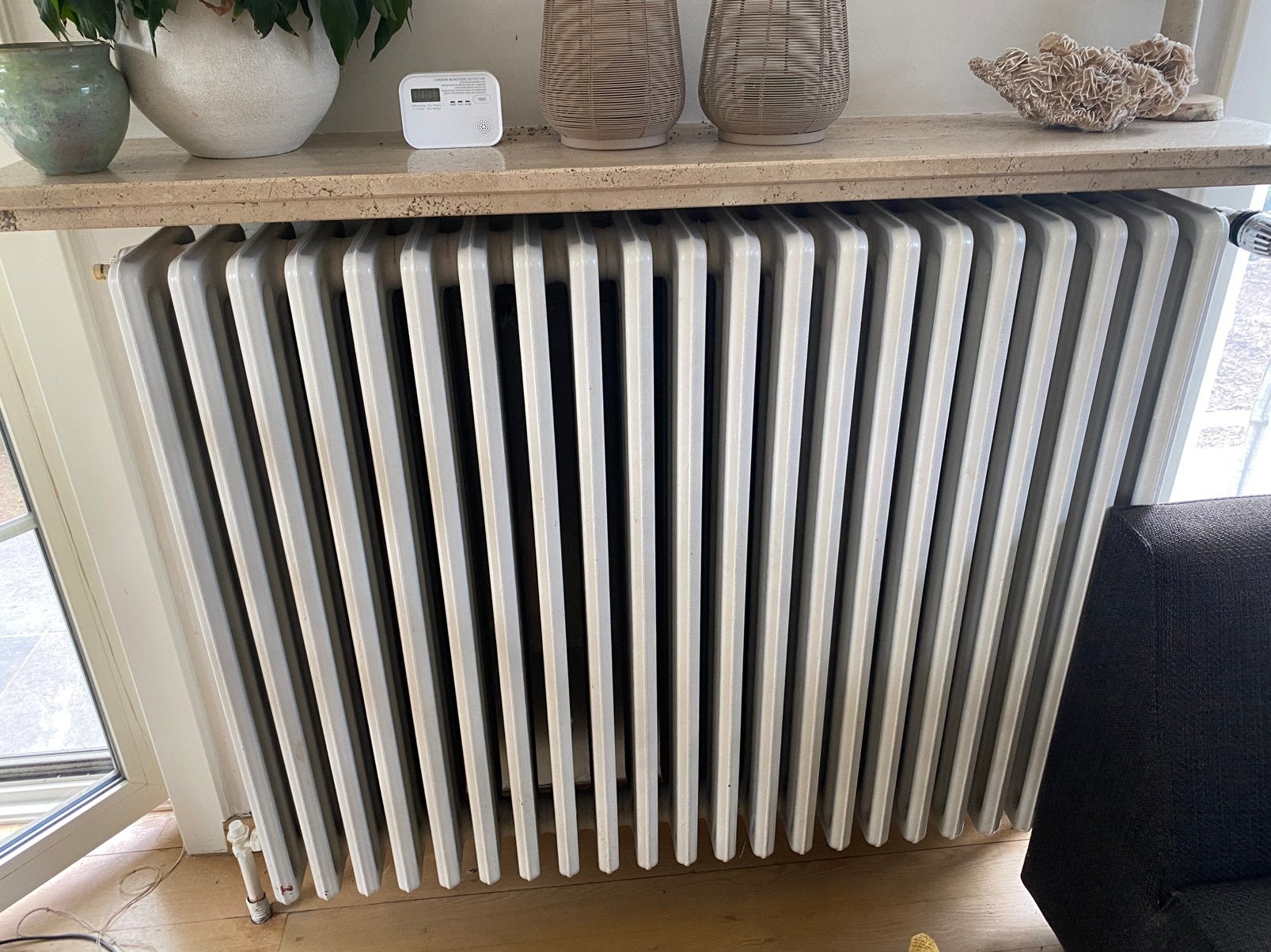 Gietijzeren radiator, Ophalen, Gebruikt, Radiator