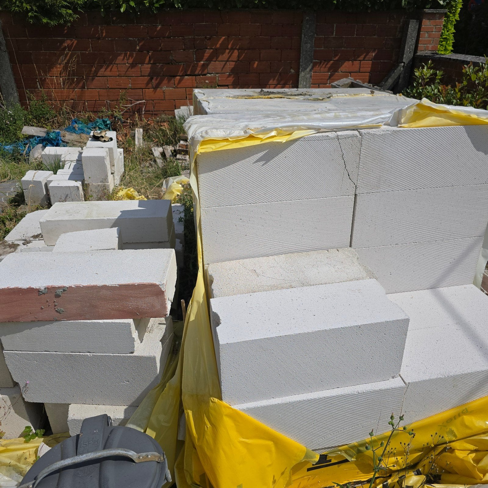 blocs ytong, Bricolage & Construction, Enlèvement