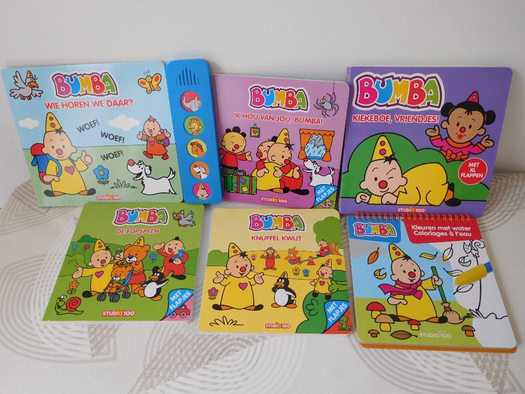 Te koop: bumba boeken, Ophalen, Zo goed als nieuw