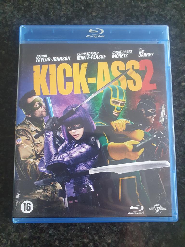 Kick-ass 2 blue ray NL FR, CD & DVD, Blu-ray, Enlèvement ou Envoi