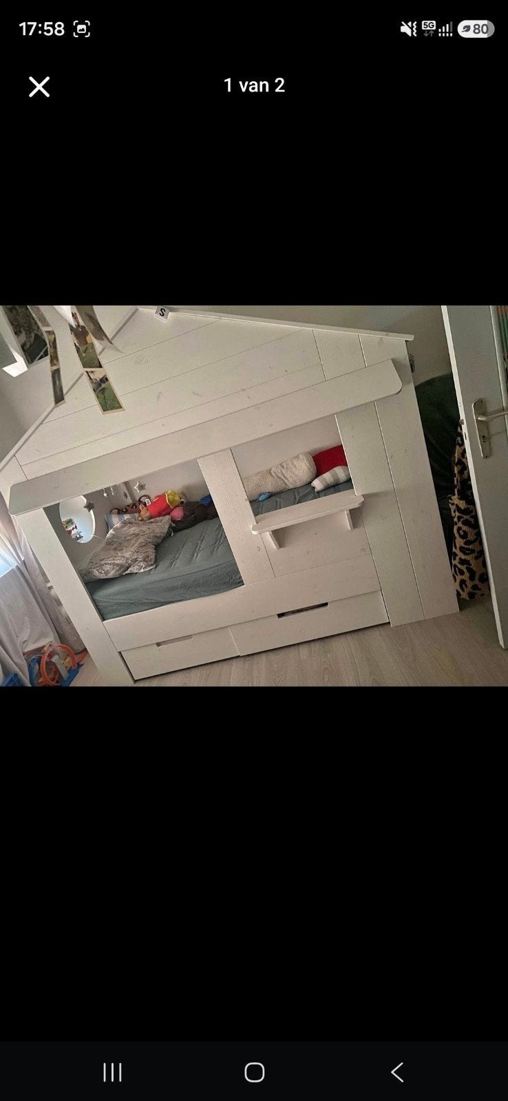 Kinderbed, Ophalen, Zo goed als nieuw