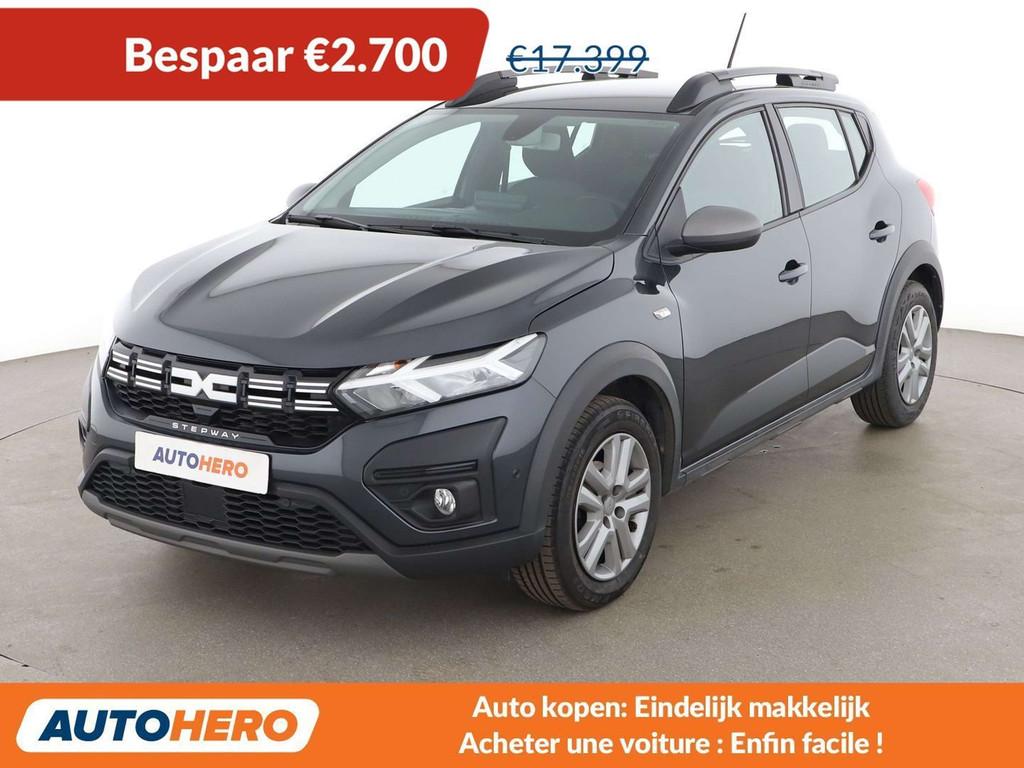Dacia Sandero 1.0 TCe Stepway Expression (bj 2023), Stof, Euro 6, 91 pk, 67 kW