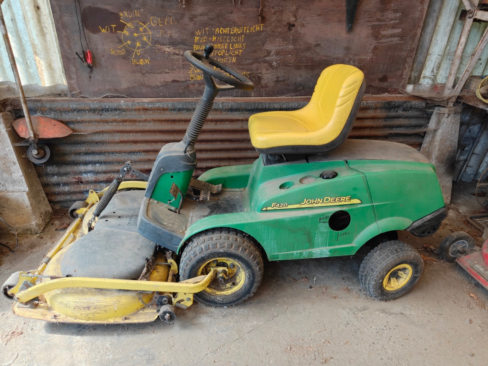 Zitmaaier John Deere, Ophalen, Gebruikt, JohnDeere