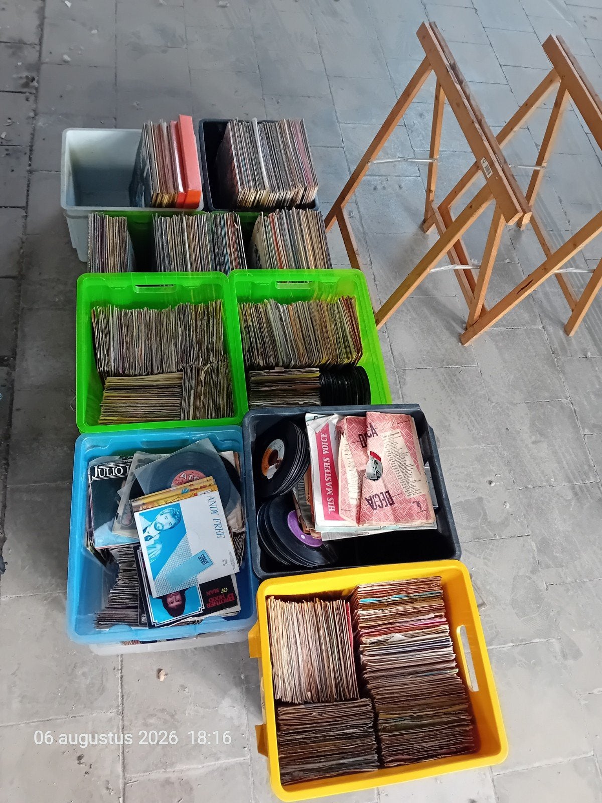 collectie vinylplaten, Cd's en Dvd's, Ophalen, Gebruikt, Overige typen