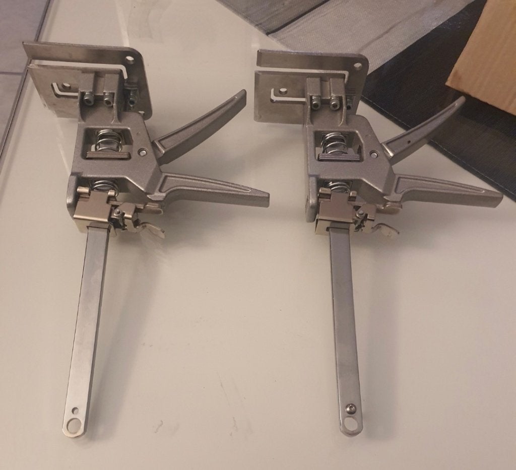 Handmatige tegellifters / ruitenheffers (set van 2), Enlèvement ou Envoi, Neuf