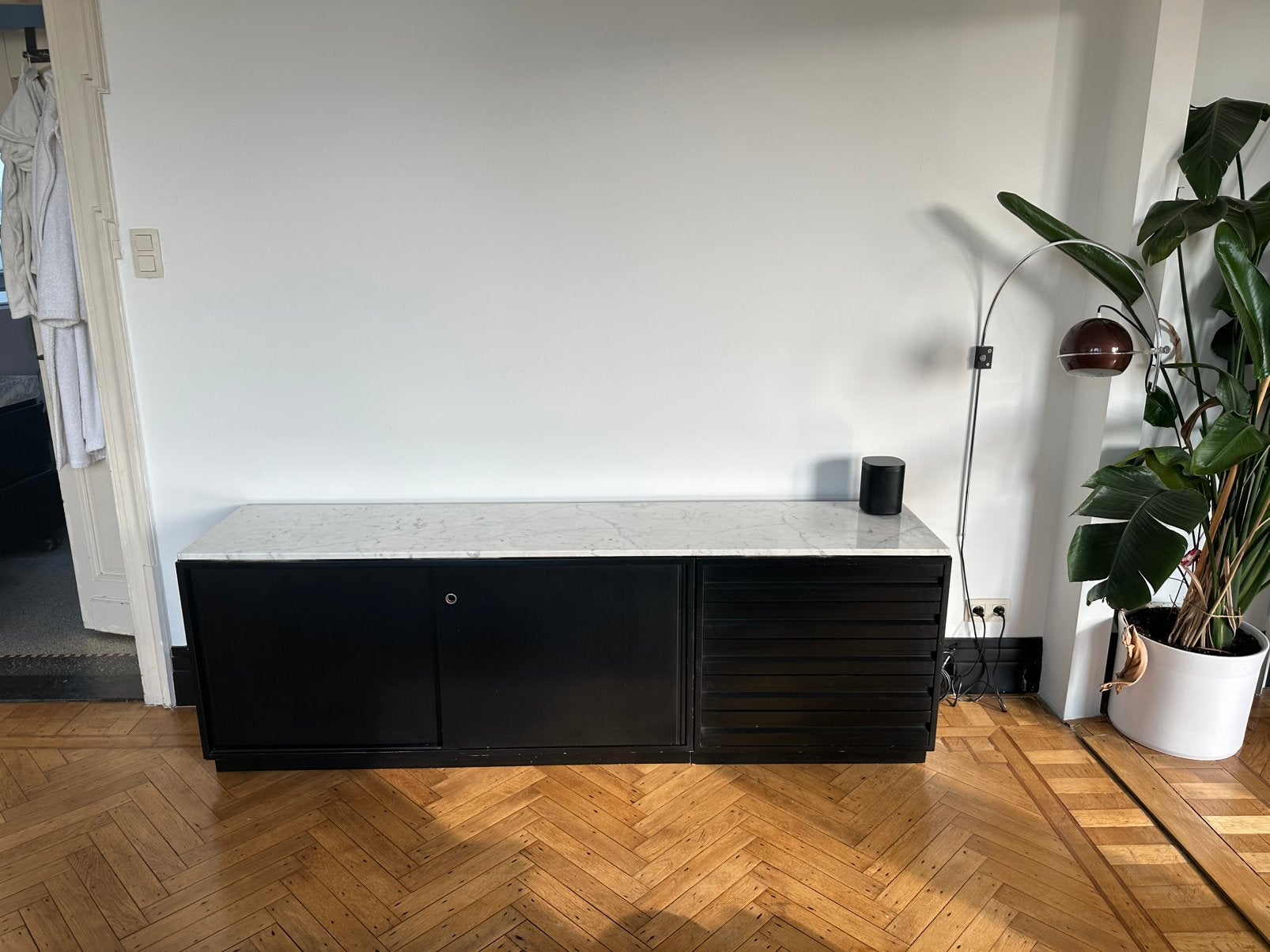 OSVALDO BORSANI  TECNOModular sideboard model E22, Maison & Meubles, Armoires | Buffets, Utilisé, Enlèvement