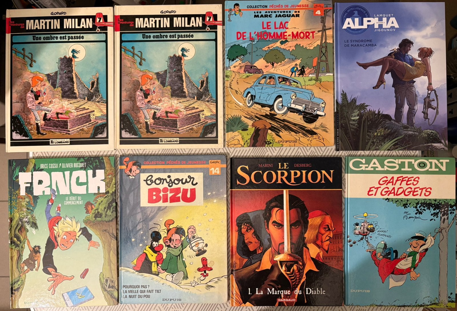 Albums BD à l’unité, Enlèvement ou Envoi