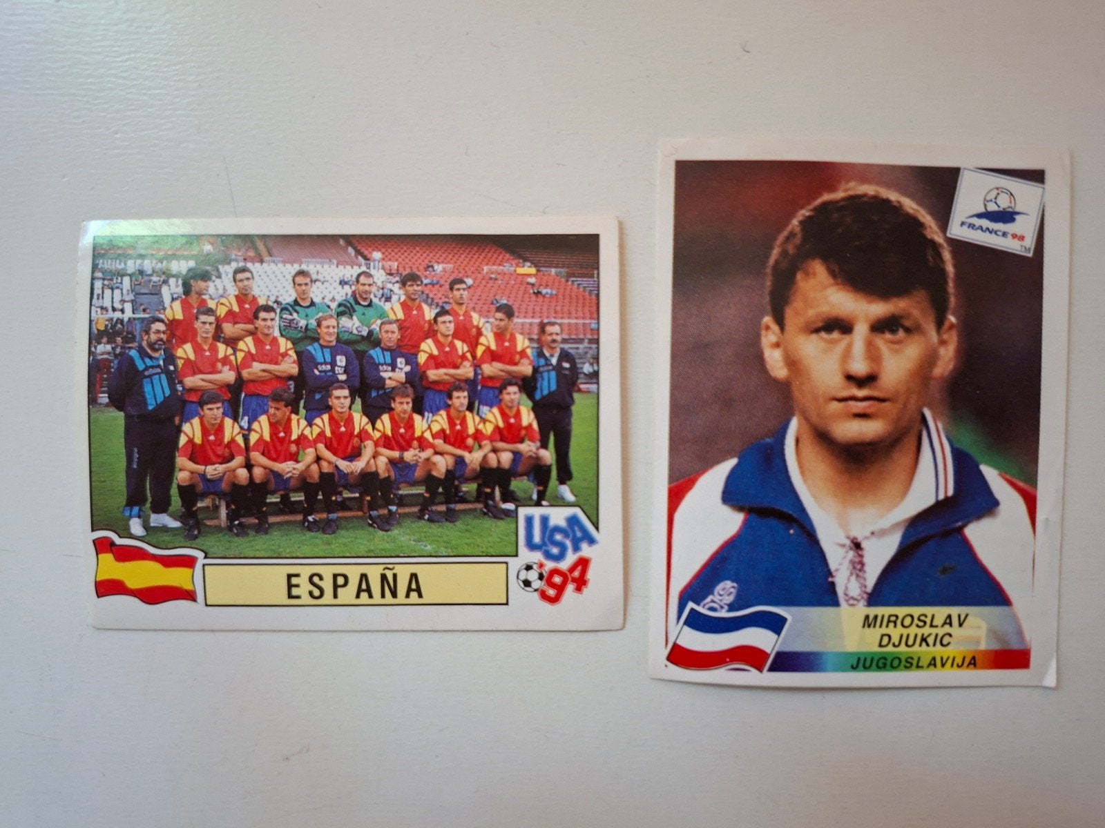 Autocollants Panini World Cup 94 et 98, Collections, Autocollants, Enlèvement ou Envoi, Comme neuf, Sport