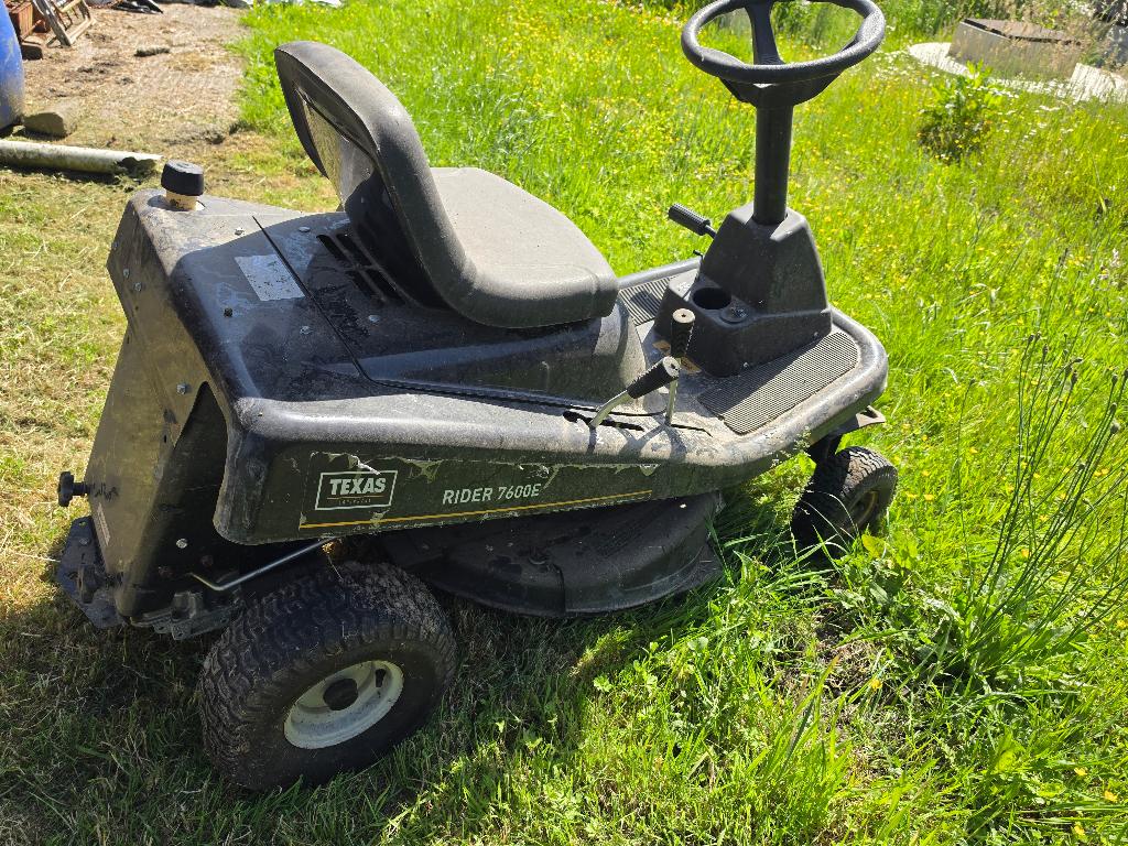 Zitmaaier Texas Rider 7600e, Tuin en Terras, Zitmaaiers, Ophalen, Gebruikt, Versnellingen, Minder dan 90 cm