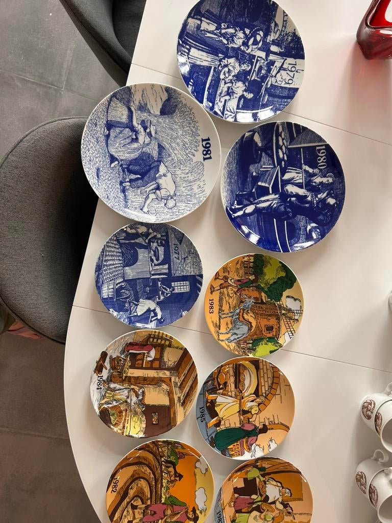 Lot assiettes décoratives vintage Winterling Bavaria – 70/80, Antiquités & Art, Antiquités | Assiettes décoratives & Carrelages