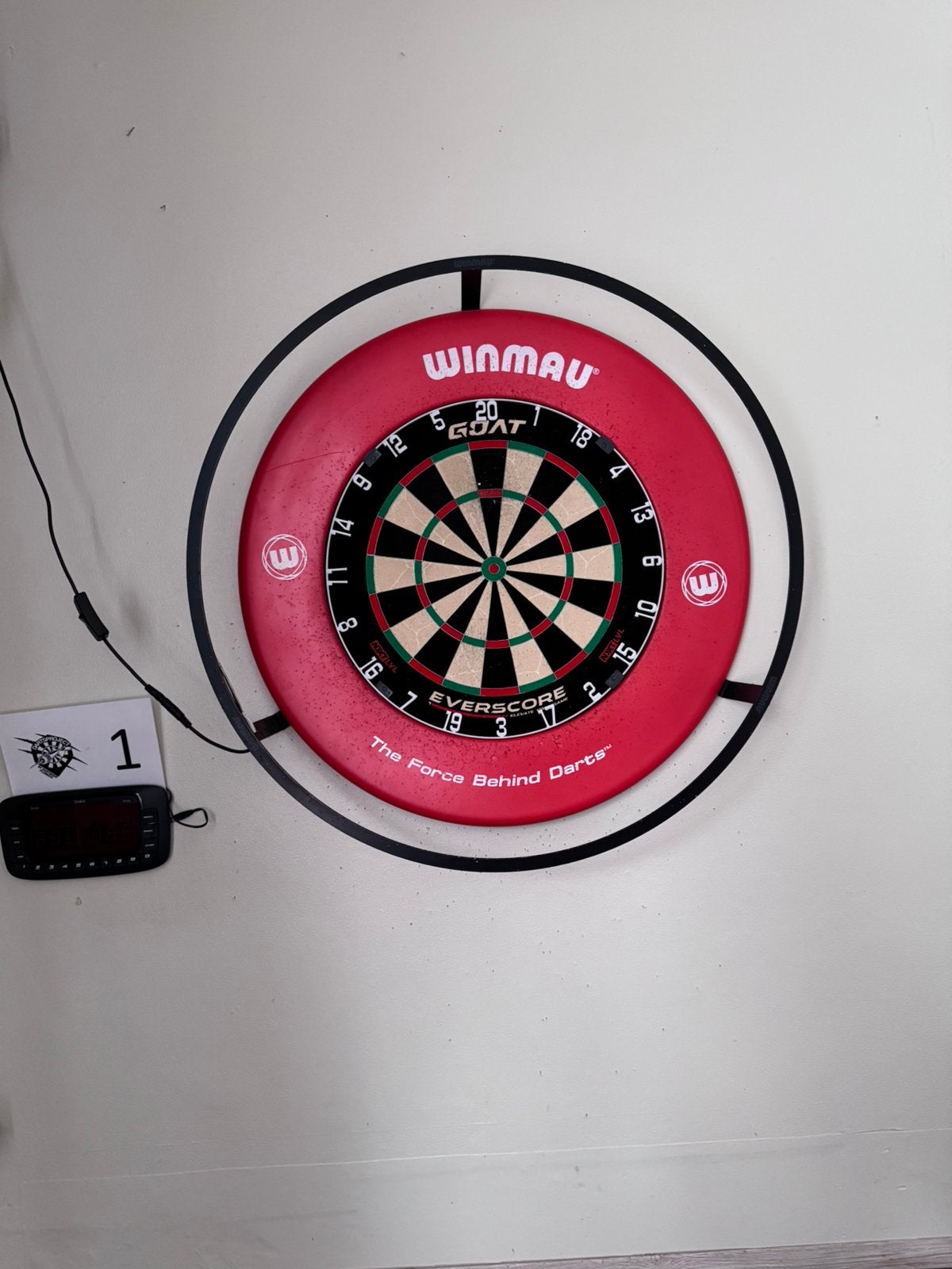 Led Verlichting voor dartsblok, Sport en Fitness, Ophalen, Zo goed als nieuw