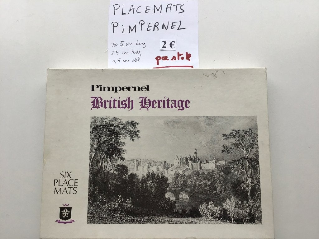 différents sous-verres Pimpernel, Enlèvement ou Envoi, Comme neuf