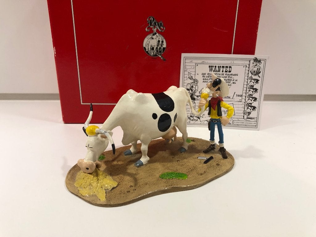 Lucky luke se rasant avec la queue de la vache, pixi, Collections, Enlèvement ou Envoi, Tintin