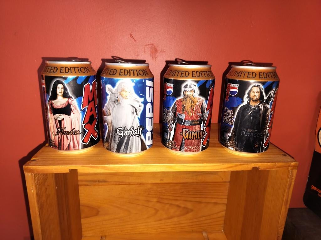 Pepsi cola blikjes, Verzamelen, Ophalen