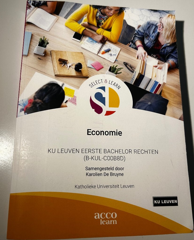 Select & learn Economie - Karolien De Bruyne, Boeken, Studieboeken en Cursussen, Ophalen of Verzenden, Nieuw, Hoger Onderwijs