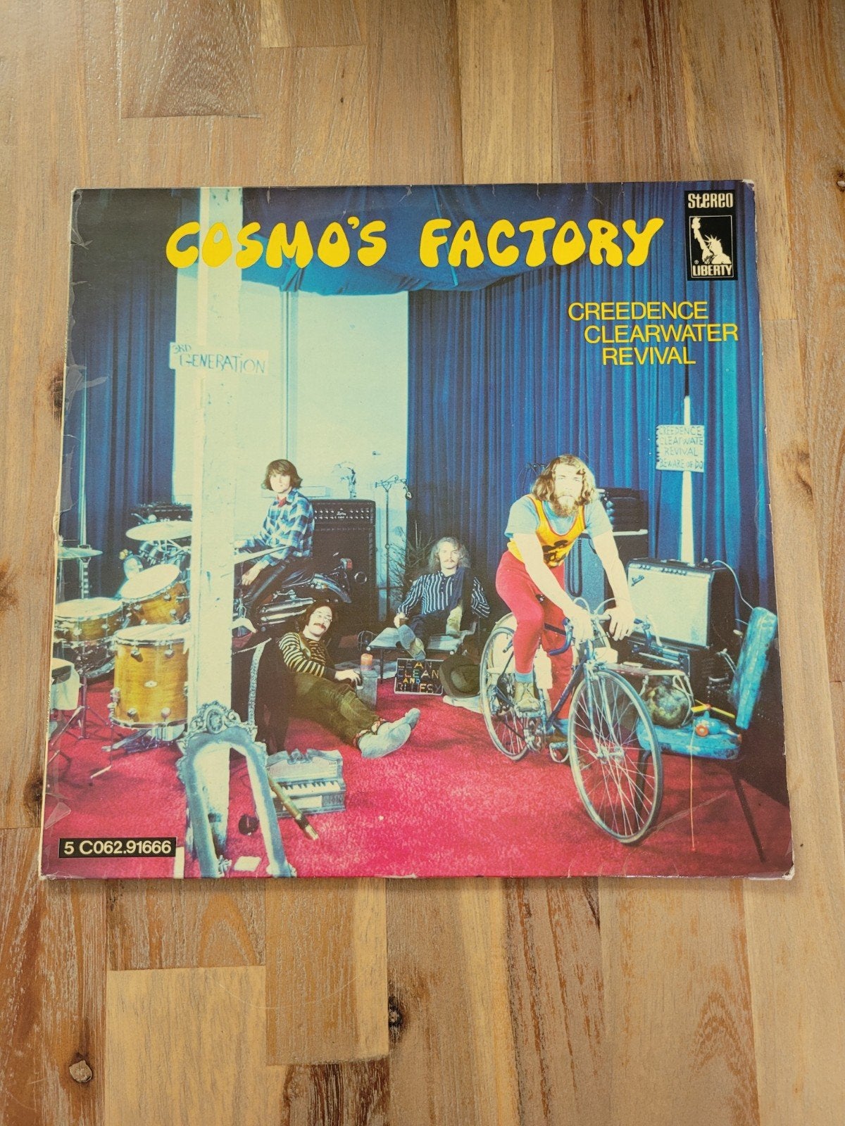 LP (Vinyl) - Cosmo's Factory - Creedence Clearwater Revival, Cd's en Dvd's, Vinyl | Rock, Ophalen of Verzenden, LP