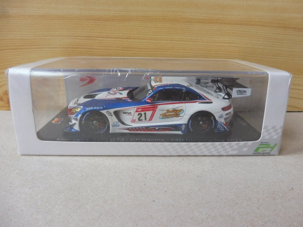 1:43 Spark SG851 Mercedes AMG GT3 #21 24h Nürburgring 2022, Enlèvement ou Envoi, Comme neuf, Voiture, Autres marques