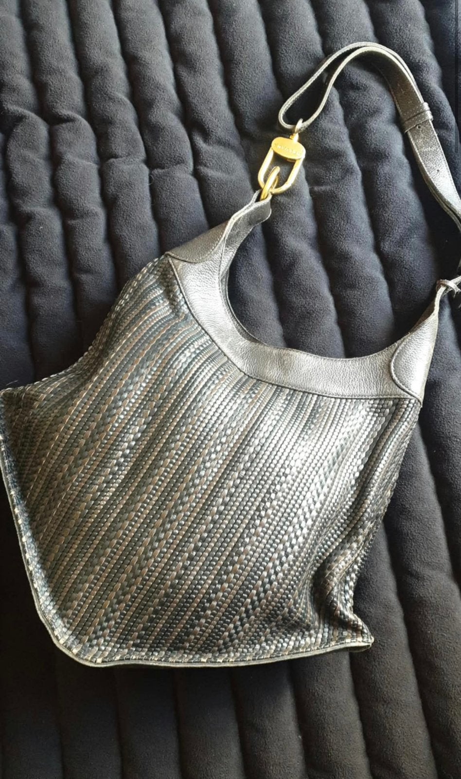 Delvaux leren tas, Ophalen, Gebruikt