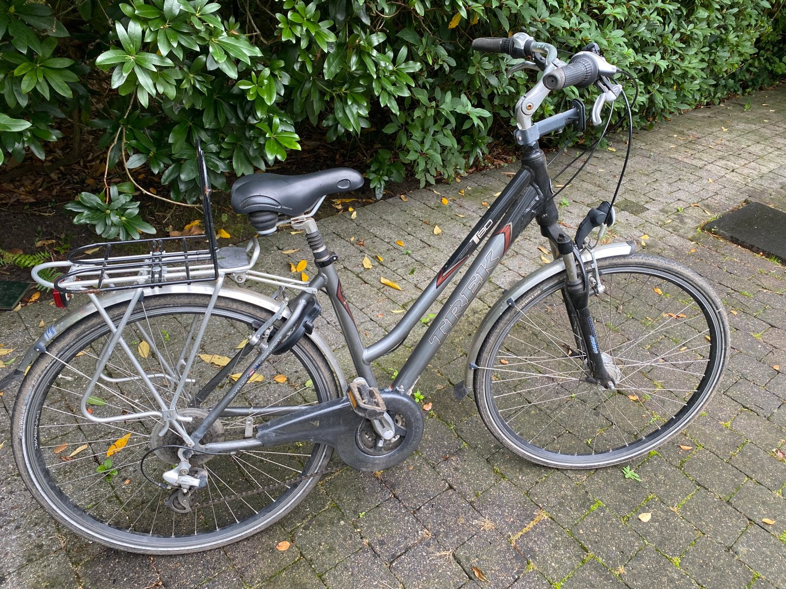 Damesfiets TREK, Fietsen en Brommers, Ophalen, Zo goed als nieuw, Versnellingen