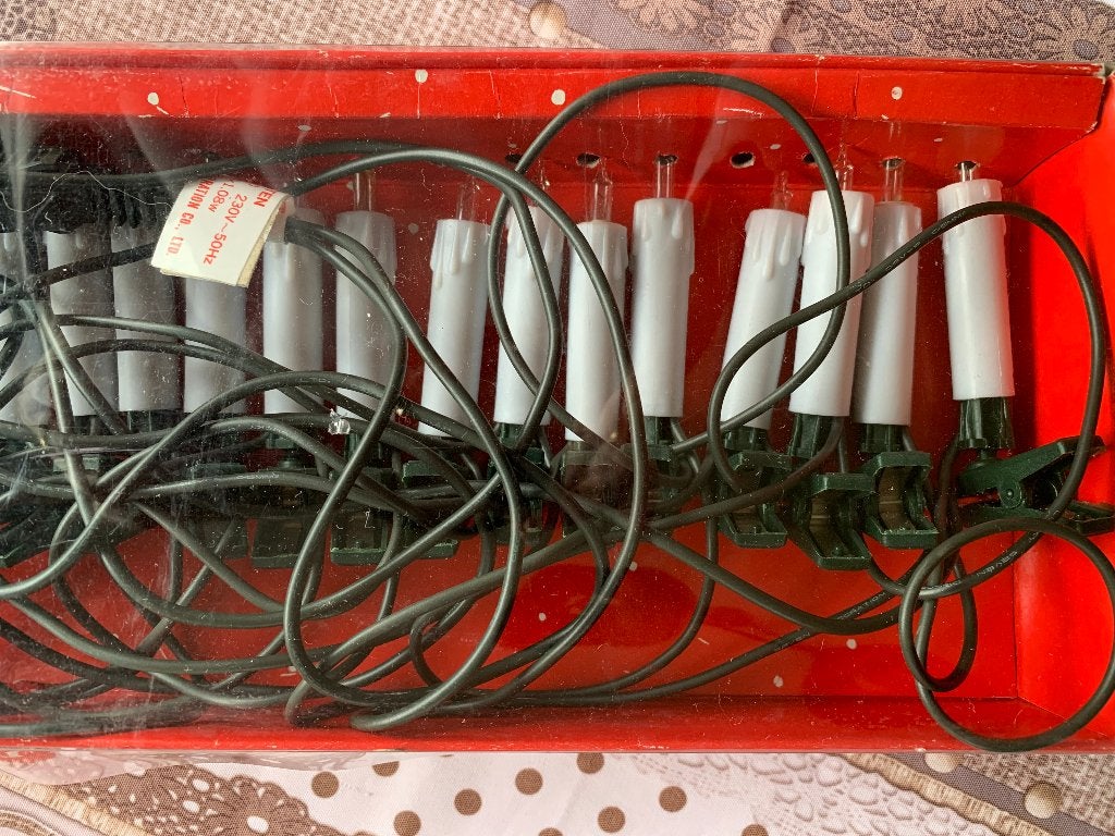 Retro kerstverlichting, Ophalen of Verzenden