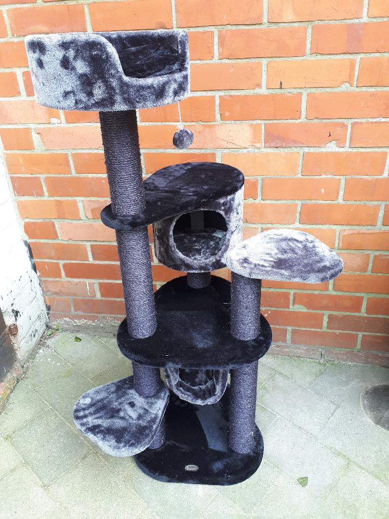 Nieuwe kattenkrabpaal black, Animaux & Accessoires, Meubles griffoirs pour chats, Neuf, Griffoir, Enlèvement