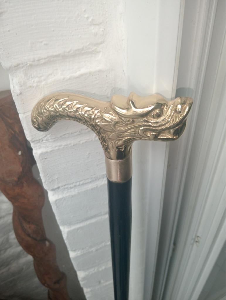 Canne dragon 98 cm, Divers, Bâtons de marche, Enlèvement ou Envoi